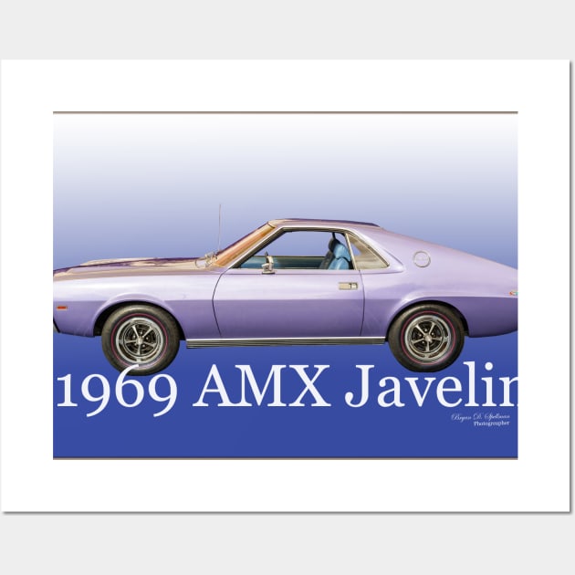 1969 AMX  Javelin Wall Art by mtbearded1